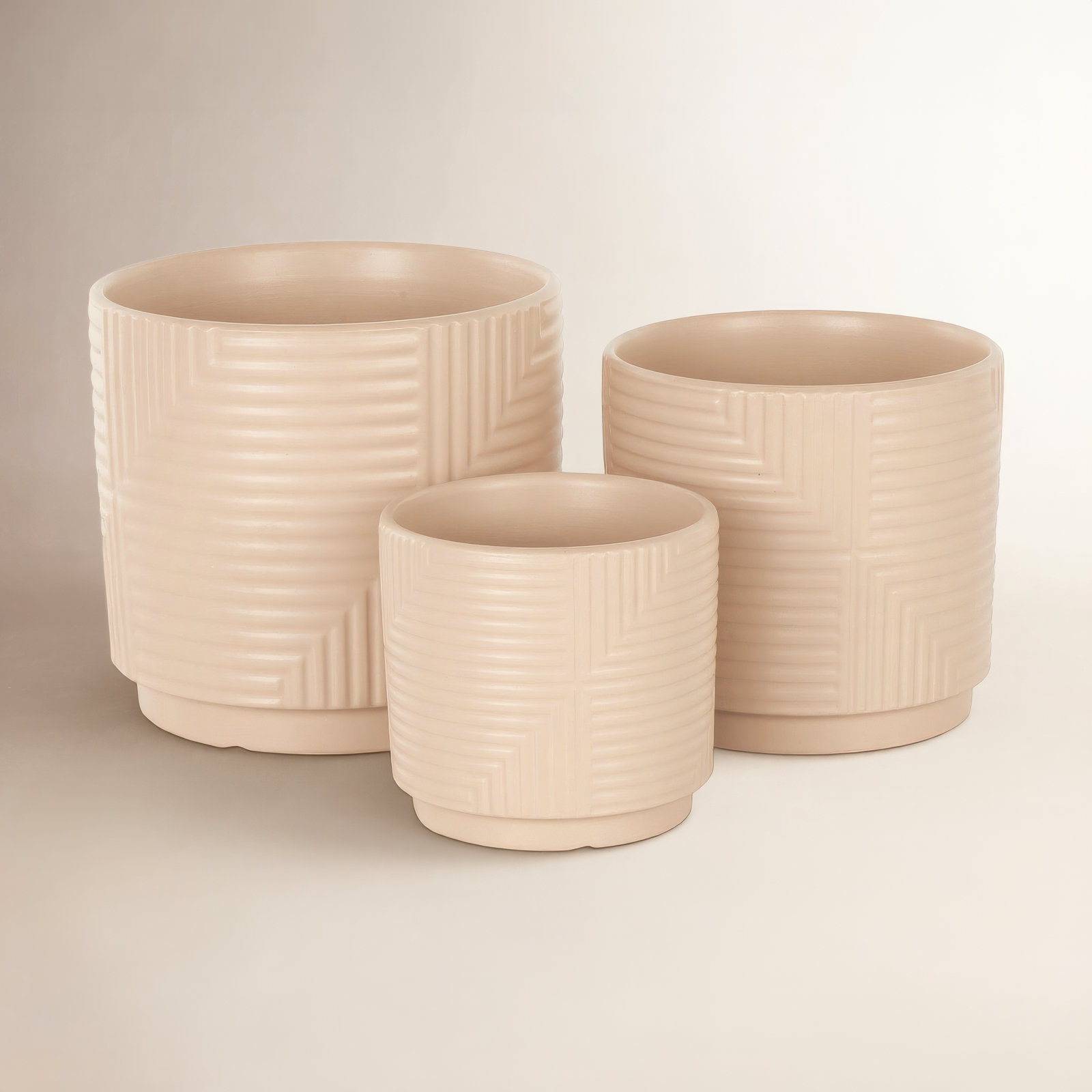 Tommen 7" Ceramic Pot Planter, Pink