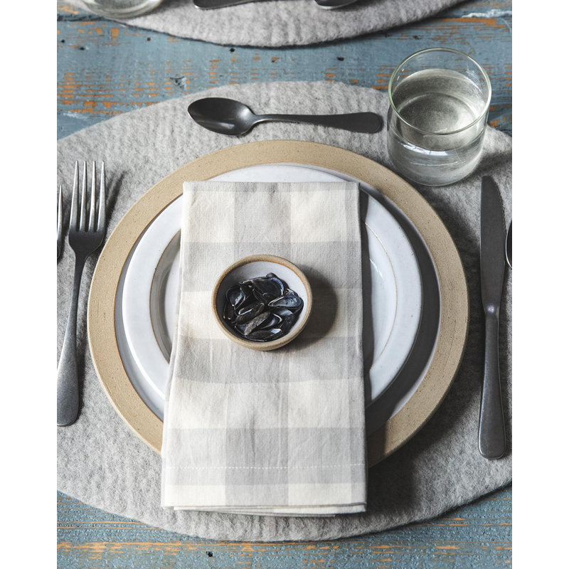 Artisan Felt Placemats, Stone