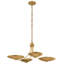 Lustre convertible 4 lumières en laiton laqué Palmela-129761724