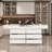 63"W Double Side Kitchen Island