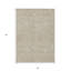 Tapis extérieur lavable floral taupe et ivoire 5 pi x 8 pi