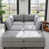 Gris chenille