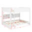 Lit superposé surdimensionné pour grand lit avec ports USB et compartiments de rangement-690314892