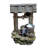 39"H Water Well Fountain with LED Lights for Patio
