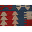 Tapis géométrique Kilim 3 x 11