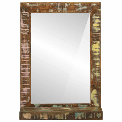 Solid Wood Rectangle Mirror