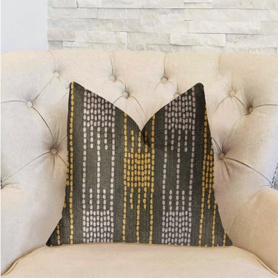 Capella Striped Outdoor Reversible Throw Pillow