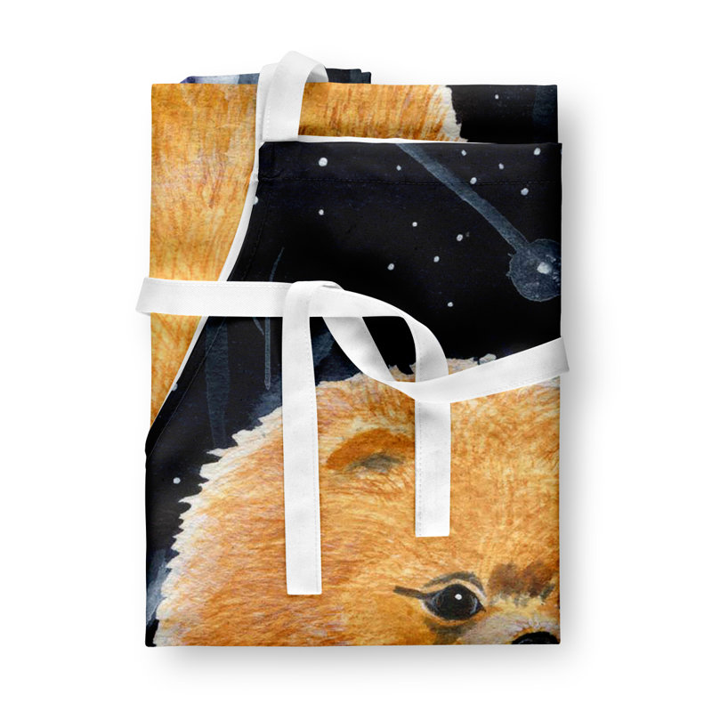 No Pattern Bib Apron