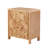 Manish 3 - Drawer Accent Chest with Burl Finish-1626921478