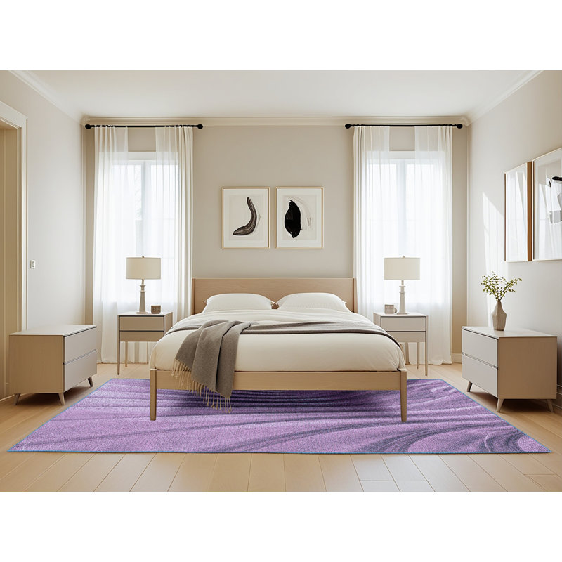 Performance Wool Indoor Rug, Rectangle 5' x 8'