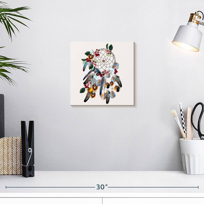 Capteur de rêves Kerner Boho, H 10 po x l 10 po