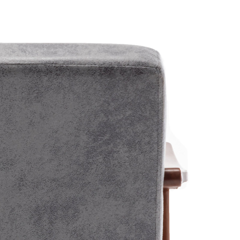 Fauteuil de réception Maret 30,71 po, Tissu gris Tech