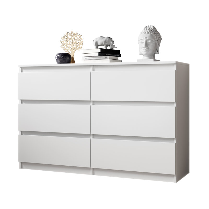 Dufrene Chest Of Drawers, Matt white