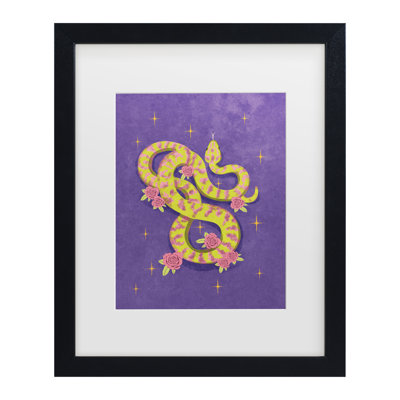 «Raissa Oltmanns Snake Matted», art encadré