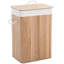 Wood Laundry Hamper with Handles-32003082
