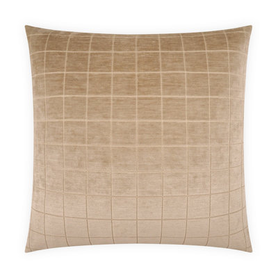 Camden Check Plaid Square Pillow Cover & Insert