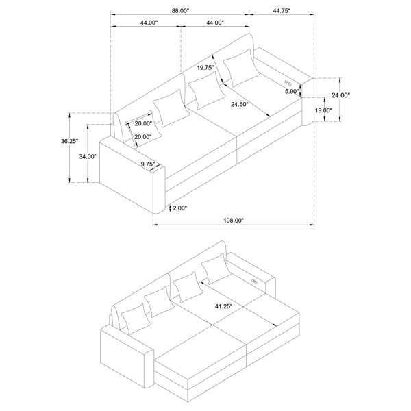 Dimensions du produit