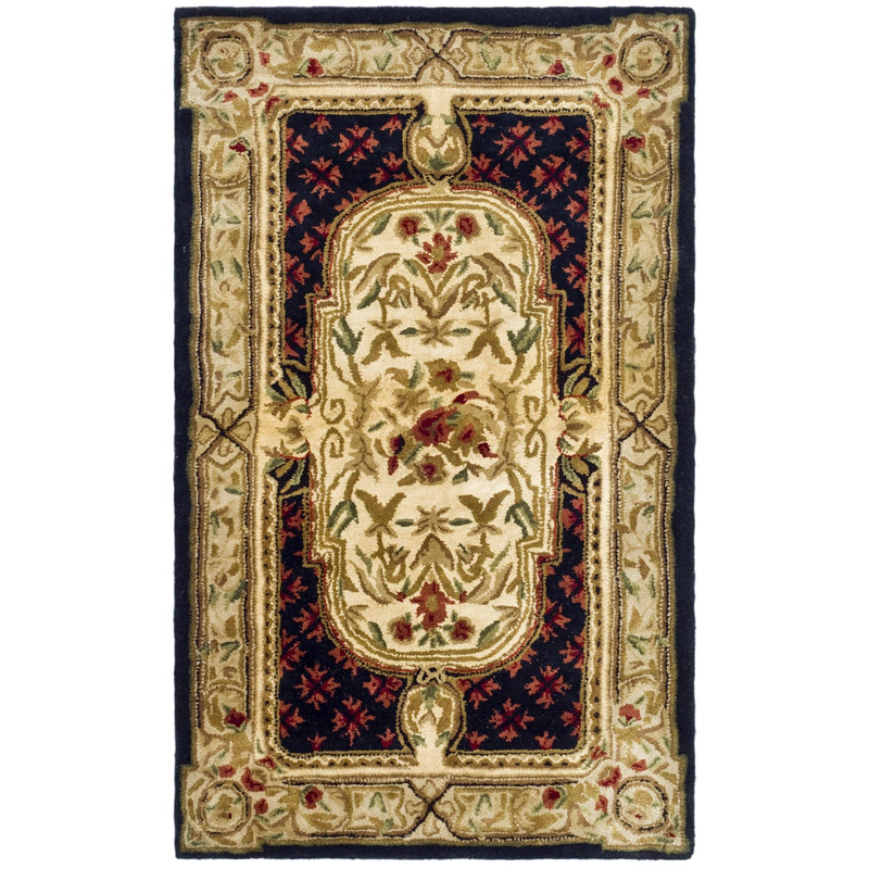 Tapis oriental classique en laine touffeté à la main Alger, Rectangle 4 pi x 6 pi