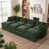 Chenille verte