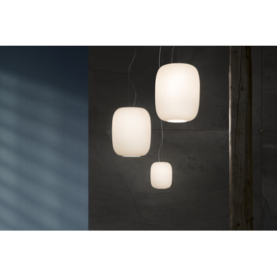 Santachiara 3 - Light Matt White Cluster Pendant
