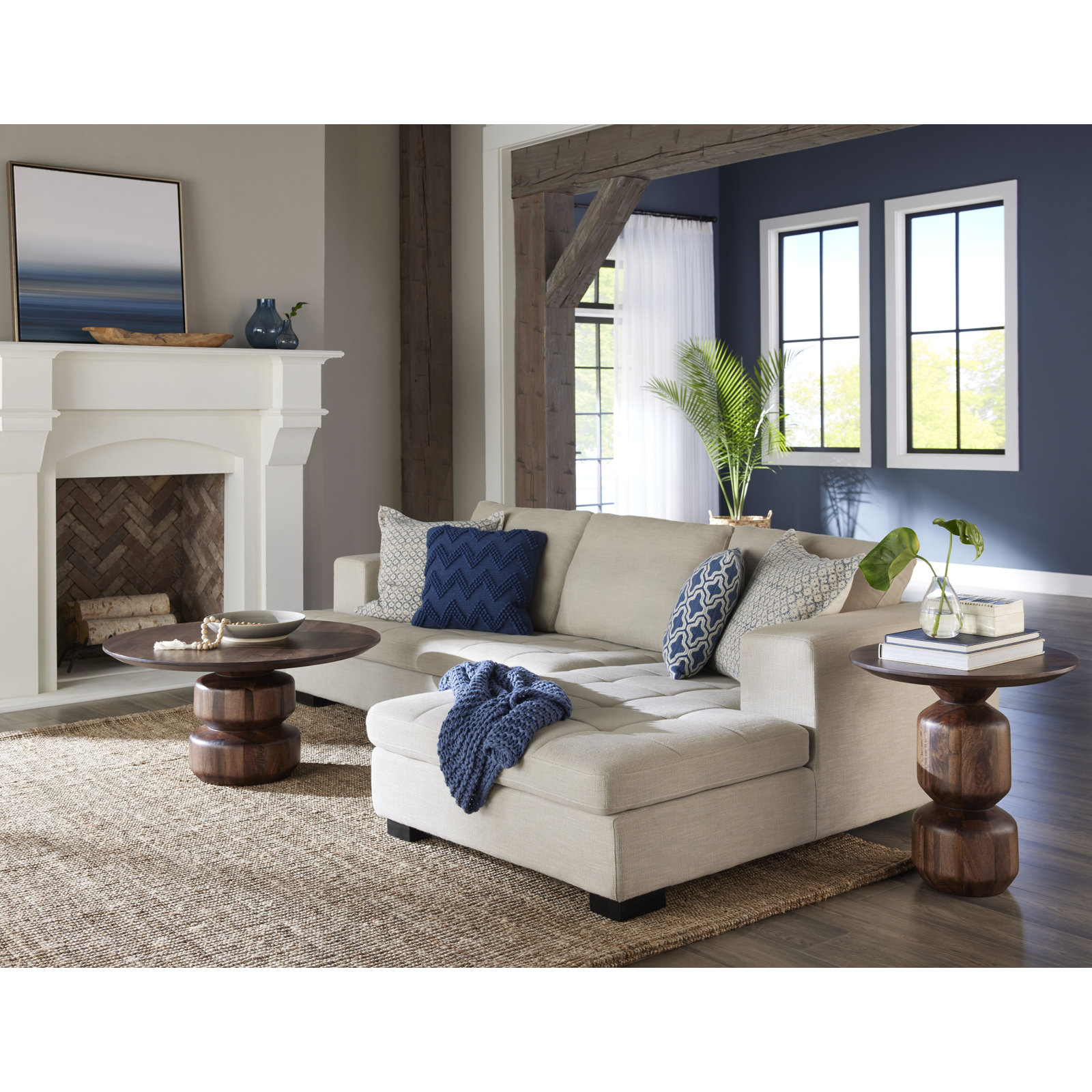 Rafaella Solid Wood Single Coffee Table