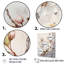 Décoration murale minimalisme beige Cherry Blossom III - fleur de cerisier-95872835-95872836