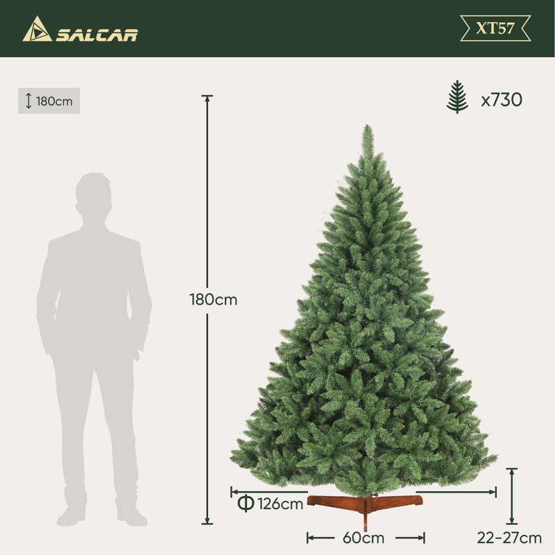180cm H Artificial Christmas Tree