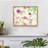 Summer Garden -Framed Print - Restickable
