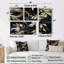 Hockett - Art mural abstrait 4 pièces-465277300-465277259