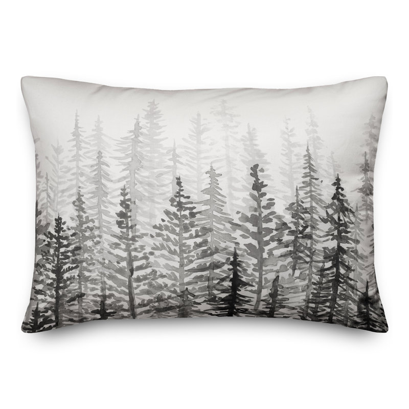 Throw Pillow, 14" H x 20" W x 1.5" D