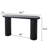 56" W Wood Console Table