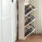 Beige Solid wood Shoe Storage