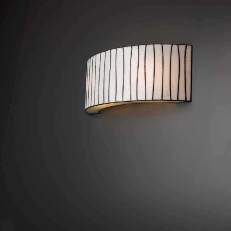 Curvas 2 - Light Flush Mounted Sconce, White