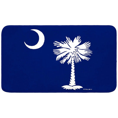 Tapis de bain Palmetto Moon