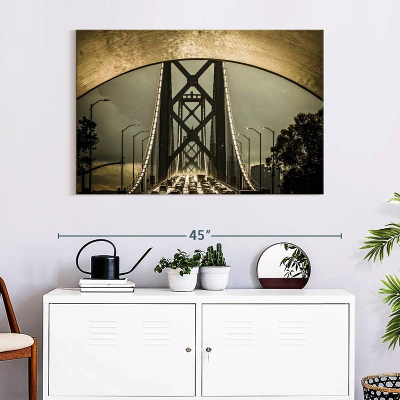 Lilie Bridge Traffic, 30" H x 45" W