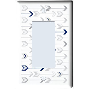 1 - Gang Rocker Standard Wall Plate