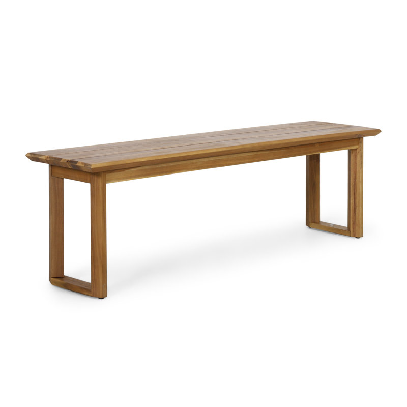 Banc de pique-nique en bois, Teck
