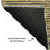 Premium Machine Washable Cerrito Graphite Rug