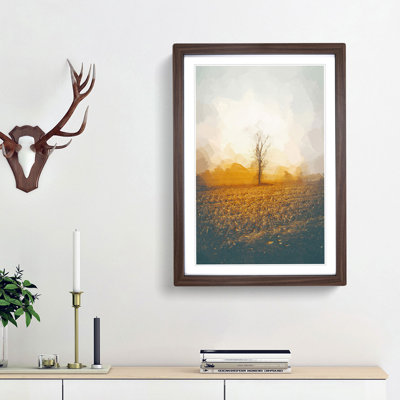 Summer Tree in Abstract - Framed Print