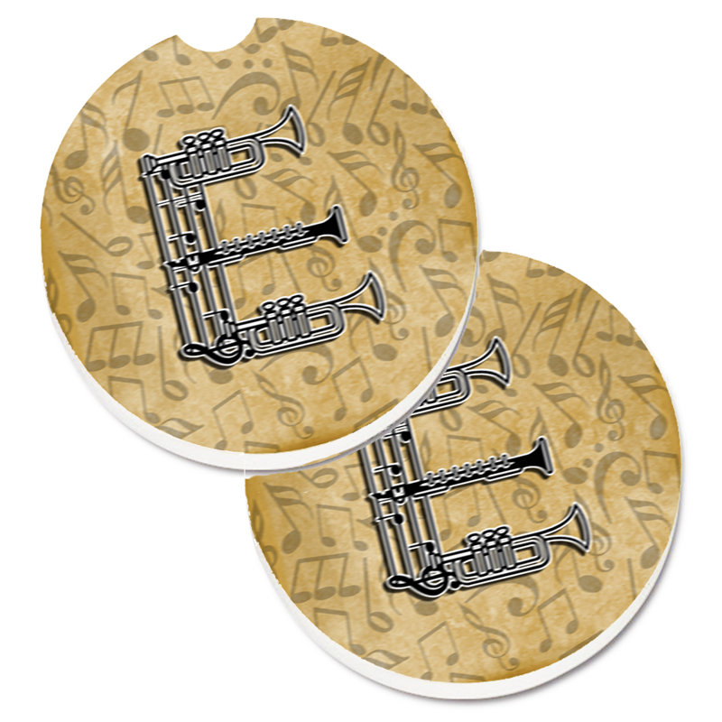 Sous-verre musical instrument coast, E
