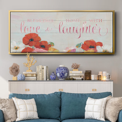 Bless this Home- Framed Canvas