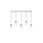 Luminaire suspendu conique à 5 lumières Harlingen-1993080962