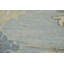 Tapis bleu teint à la main Oushak 9 x 11