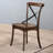 Dining Side Chairs Set Of 2 X-Design Metal Accent