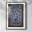 «Vintage Abstract Print», impression encadrée-74414914
