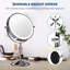 1 x / 10 x miroir de maquillage True HD à luminosité réglable, trois couleurs, meuble-lavabo rotatif à 360 °-1630398813