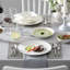 16 Pcs Dinnerware Set, New Bone China, White Plate With Golden Border, New Bone China, Round Plate, For 4 Person, Dinner Plate, Dessert Plate, Soup Plate And Bowl Set