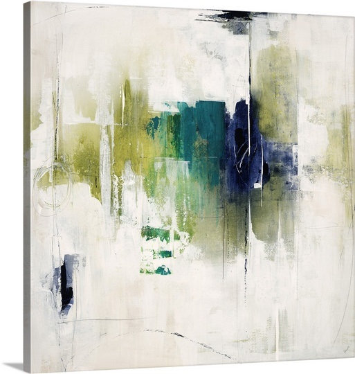 'Divine Compass' Govind Painting Print, 35" H x 35" W x 1.5" D, Canvas