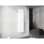 Armoire latérale de salle de bain 12 po, 2 portes à fermeture douce, fixation murale, blanc, grand espace de rangement, 2 portes à fermeture douce, espace intérieur généreux