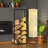 48'' Brown LED Column Floor Lamp